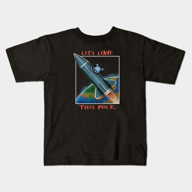 Elon's Favorite T-Shirt Kids T-Shirt by KilburKilbur